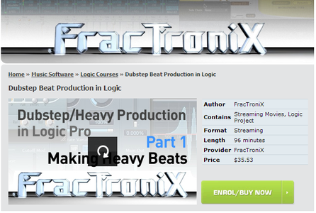 FracTroniX: Dubstep Beat Production in Logic - Part 1