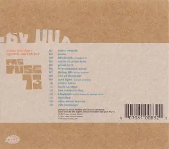 Prefuse 73 - Vocal Studies + Uprock Narratives (2001) {Warp}