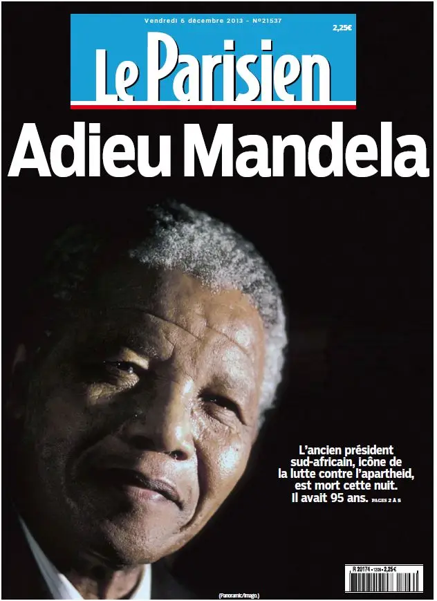 Le Parisien + Journal de Paris + Magazine du Vendredi 6 Décembre 2013