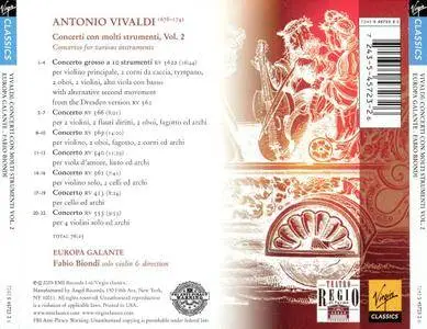 Europa Galante, Fabio Biondi – Vivaldi: Concerti con molti strumenti, Vol. 2 (2005)