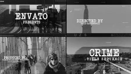 Crime Title Sequence - Project for After Effects (VideoHive)