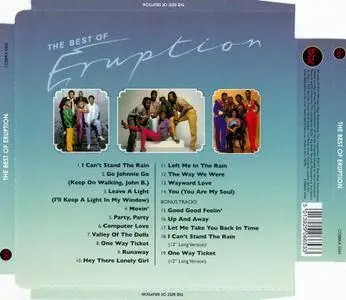 Eruption - The Best Of Eruption (1981) {2017, Remastered & Expanded Edition}