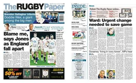 The Rugby Paper – November 27, 2022