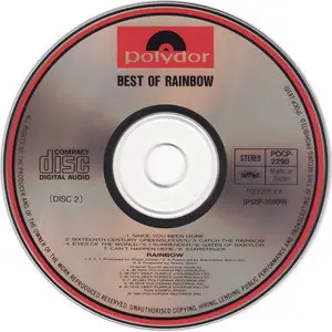 Rainbow - The Best Of Rainbow (1981) [Japanese Ed. 1993] 2CD