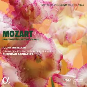 Julian Trevelyan, ORF Radio-Symphonieorchester Wien - Mozart: Piano Concertos Nos. 23 KV 488 & 24 KV 491 (2022)