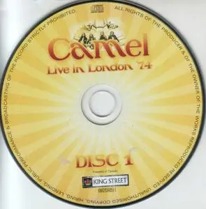 Camel - Live In London & New York '74 (2019) {Japanese Edition}