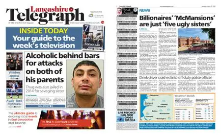 Lancashire Telegraph (Blackburn, Darwen, Hyndburn, Ribble Valley) – August 20, 2022