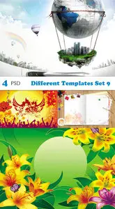 PSD - Different Templates Set 9