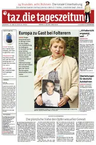 Tageszeitung TAZ vom 05 Juni 2012