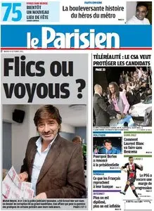 Le Parisien & Le Journal de Paris du Mardi 4 Octobre 2011