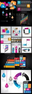 Vector - Infographics design template 10