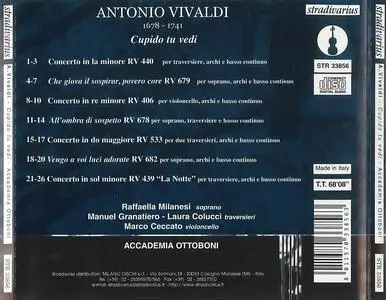 Raffaella Milanesi, Accademia Ottoboni - Antonio Vivaldi: Cupido tu vedi (2010)