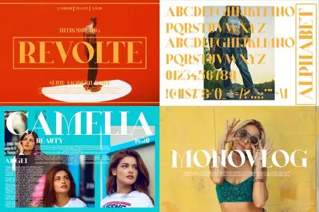 Revolte - Serif Font