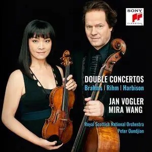 Jan Vogler & Mira Wang - Brahms, Rihm, Harbison: Double Concertos (2018) [Official Digital Download 24/96]