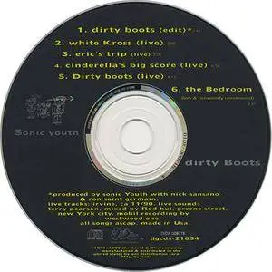 Sonic Youth - Dirty Boots (US CD5) (1991) {DGC}