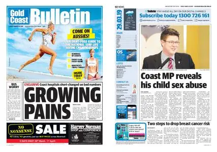The Gold Coast Bulletin – March 29, 2019