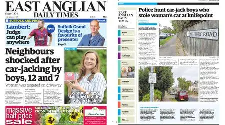 East Anglian Daily Times – September 27, 2019