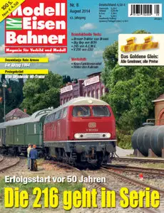Modelleisenbahner Magazin August No 08 2014