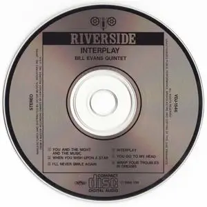 Bill Evans Quintet - Interplay (1962) {Riverside Japan, VDJ-1546, Early Press}