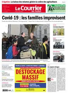Le Courrier de l'Ouest Deux-Sèvres – 14 mars 2020