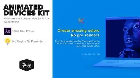 Videohive Animated Devices Kit | UI UX Promo 22967757