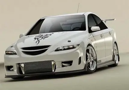 3D model of Mazda 6 MPS Tuning