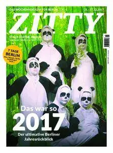 Zitty - 21. Dezember 2017