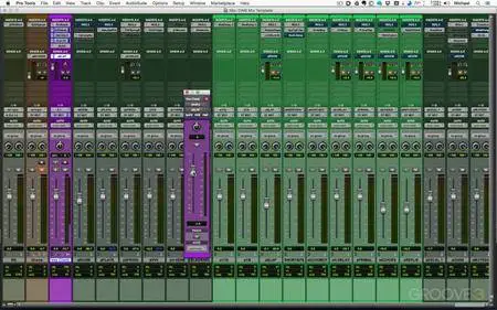 Groove3 - Building a DAW Mix Template (2016)