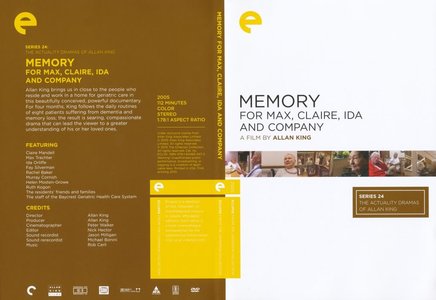 Memory For Max, Claire, Ida And Company (2005) Criterion Collection [Reuploaded]