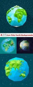 Vectors - Low Poly Earth Backgrounds