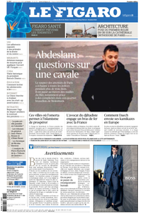 Le Figaro du Lundi 21 Mars 2016