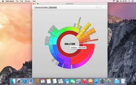 Disk Graph v1.2.1 Mac OS X
