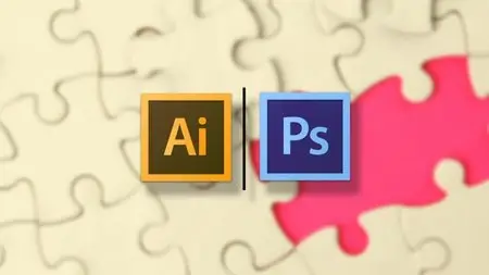 Creating Puzzle Pieces with Illustrator and Photoshop 