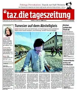 Die Tageszeitung TAZ vom 19 April 2011