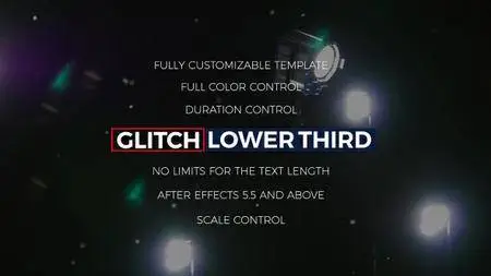 Glitch Lower Thirds & Titles - Project for After Effects (VideoHive)