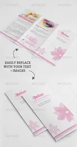 GraphicRiver Peliar Beauty / Hair Salon 3 Fold Brochure