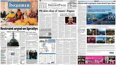 Philippine Daily Inquirer – October 29, 2015