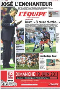 L'EQUIPE (22 avril 2011)
