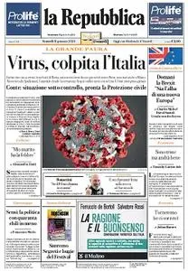 la Repubblica - 31 Gennaio 2020