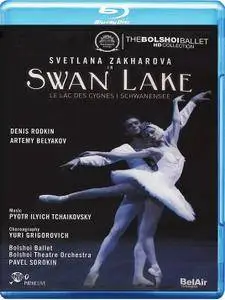 Pavel Sorokin, Bolshoi Theatre Orchestra, Svetlana Zakharova, Denis Rodkin - Tchaikovsky: Swan Lake (2015) [Blu-Ray]