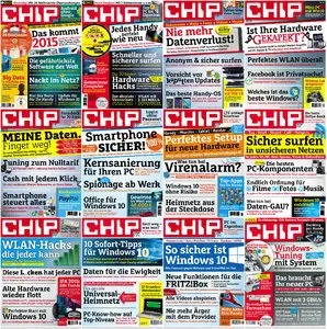 Chip Magazin - Full Year 2015 Collection 