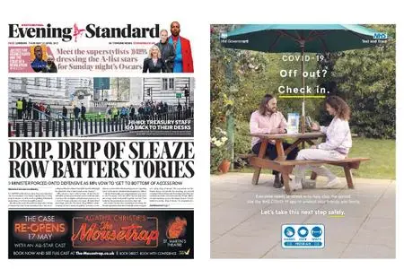 London Evening Standard – April 22, 2021