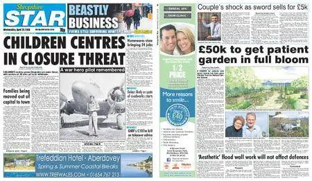 Shropshire Star Shrewsbury Edition – April 25, 2018