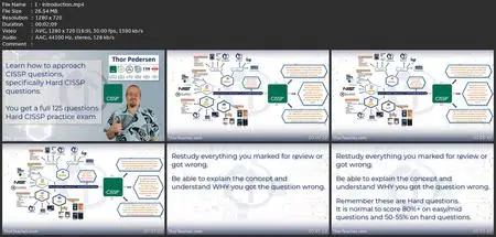 Hard Cissp Practice Questions #1: All Cissp Domains - 125Q