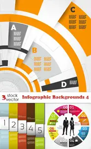 Vectors - Infographic Backgrounds 4