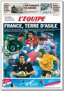 L'Equipe - Jeud 23 Septembre 2010