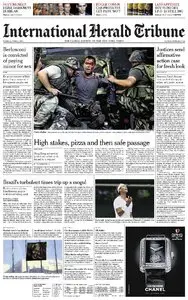 International Herald Tribune from Tuesday, 25. June 2013