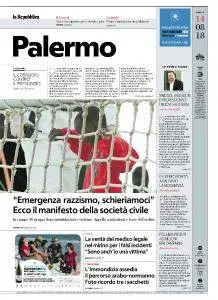 la Repubblica Palermo - 14 Agosto 2018