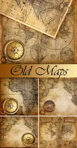Stock Photo - Old Maps