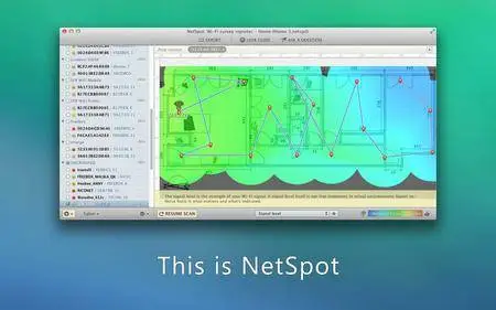 NetSpot Wi-Fi Reporter 2.1.472 Mac OS X
